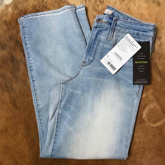Athleta Denim - ATHLETA Sculptek Slim Strait Jean in Agate Wash